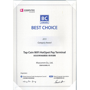 Our Certificate of Best Choice